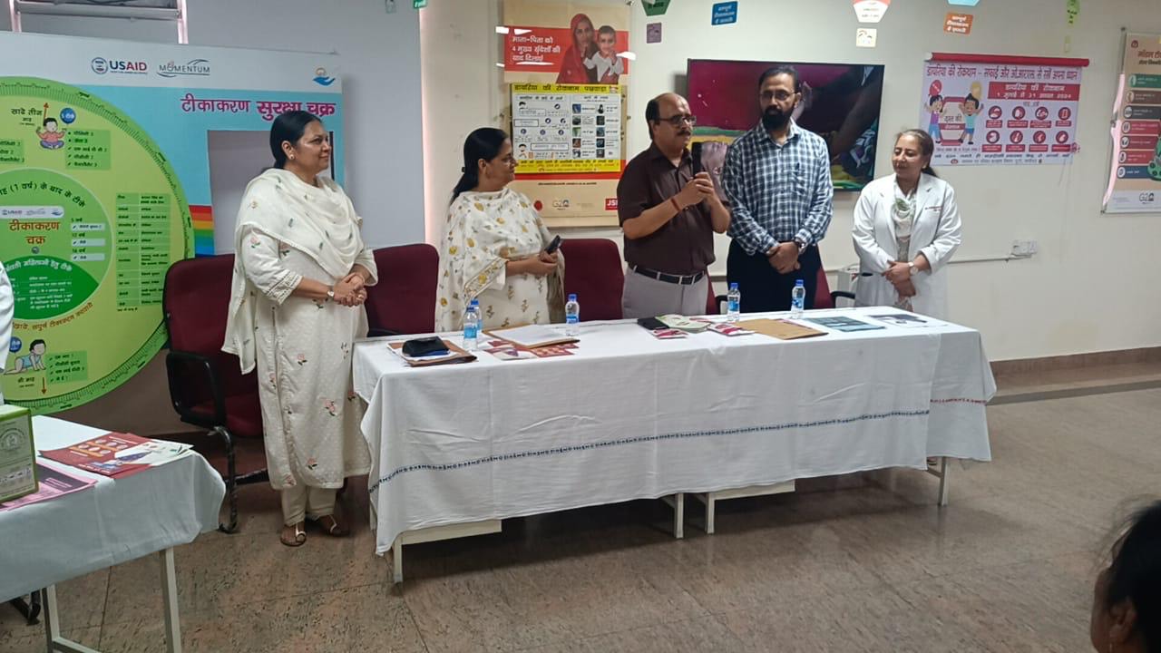 चंडीगढ़ में स्टॉप डायरिया अभियान 2024 का शुभारंभ।